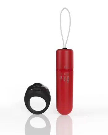 Screaming O 4t - Vibrating Panty Set With Remote Control Ring - Red