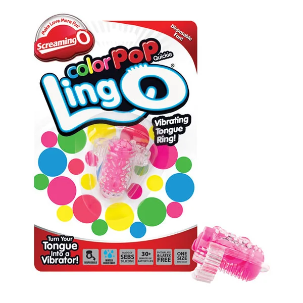 Screaming O Color Pop Quickie Lingo - Pink