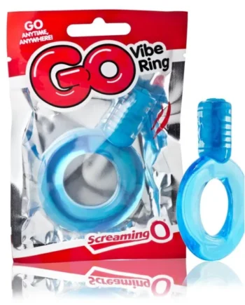 SCREAMING O - GO BLUE VIBRATING RING