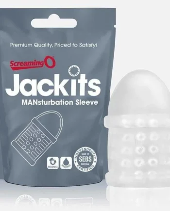 Screaming O Jackits MANsturbation Sleeve - Clear