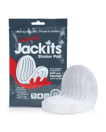Screaming O Jackits Stroker Pad – Clear