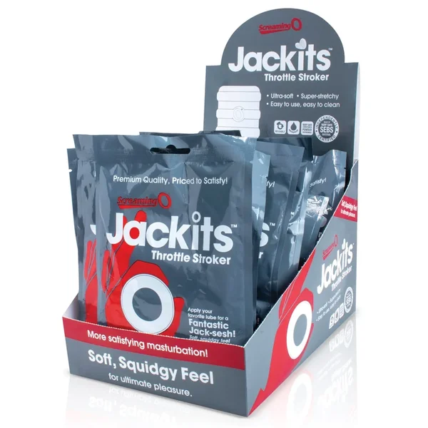 Screaming O Jackits Throttle Stroker – Clear