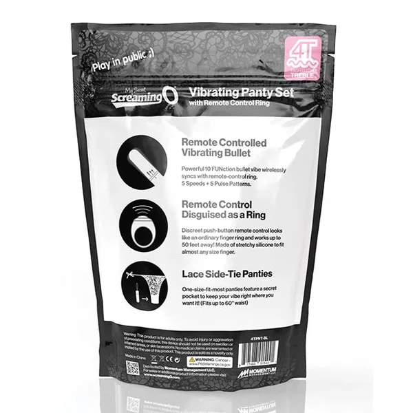 Screaming O My Secret 4t Panty Vibe W/remote