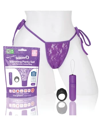 Screaming O My Secret 4t Panty Vibe W/remote - Grape