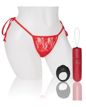 Screaming O My Secret 4T Panty Vibe w/Remote – Red