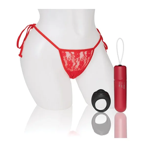 Screaming O My Secret 4T Panty Vibe w/Remote – Red