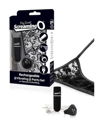 Screaming O My Secret Charged Remote Control Panty Vibe – Black