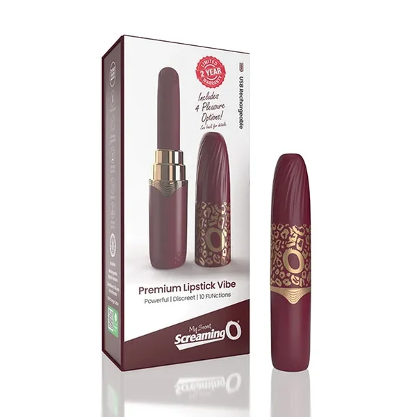 Screaming O My Secret Premium Lipstick Vibe – Merlot