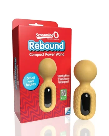 Screaming O Rebound Compact Power Wand – Bumblee Yellow