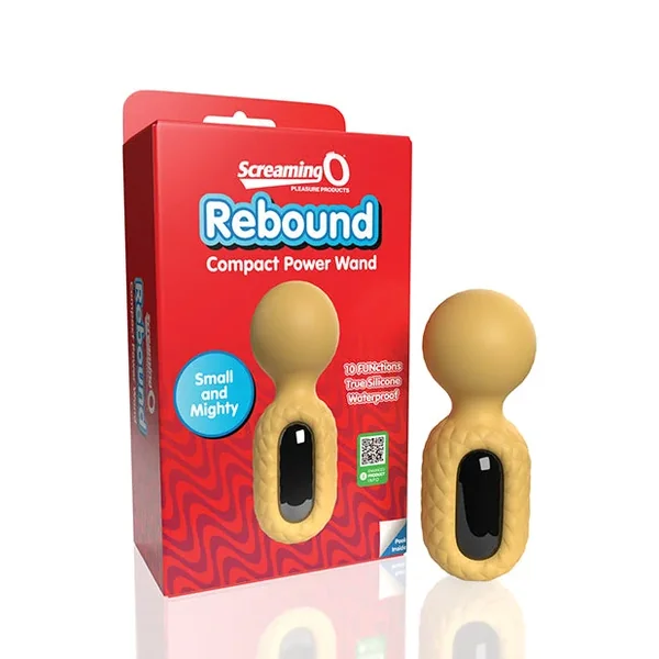 Screaming O Rebound Compact Power Wand – Bumblee Yellow