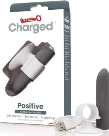 SCREAMING O - RECHARGEABLE MASSAGE POSITIVE GRAY
