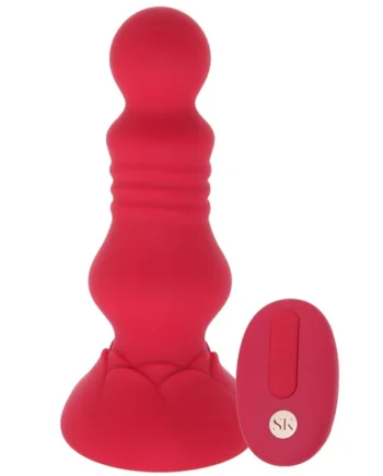 Secret Kisses Floret Vibrating Butt Plug