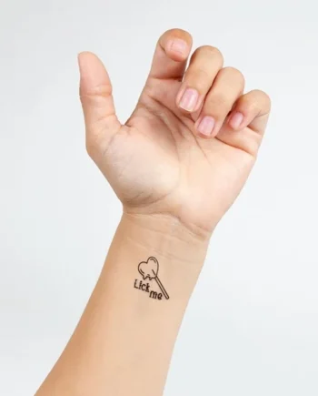 SECRET PLAY - SET OF 10 CANDY COLLECTION TEMPORARY TATTOOS