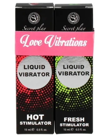 SECRETPLAY - LIQUID VIBRATOR LOVE VIBRATIONS PACK