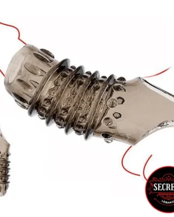 Secrets Ribbed Penis Extension Sleeve