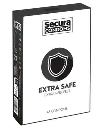 Secura Condoms 48 Pack Extra Safe