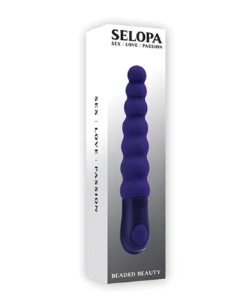 Selopa Beaded Beauty G-Spot Vibe Purple