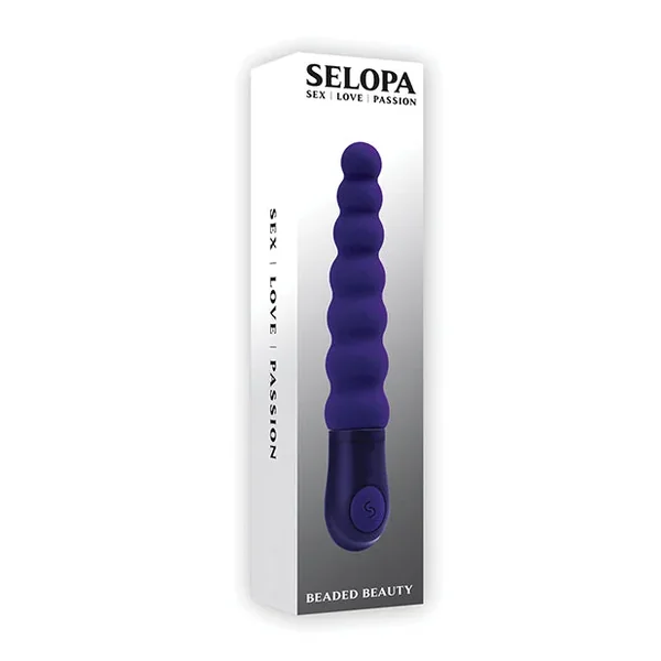 Selopa Beaded Beauty G-Spot Vibe Purple