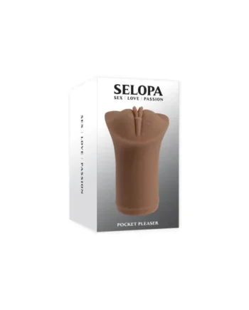 Selopa Pocket Pleaser Stroker, Realistic Dark Skin