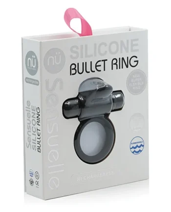 Sensuelle 7 Function Cock Ring - Black