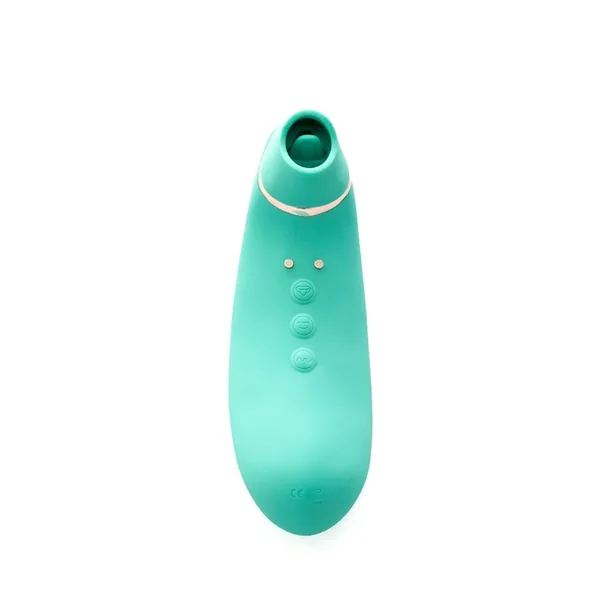 Sensuelle Trinitii 26 Function Flickering Tongue Vibrator With Suction – Electric Blue