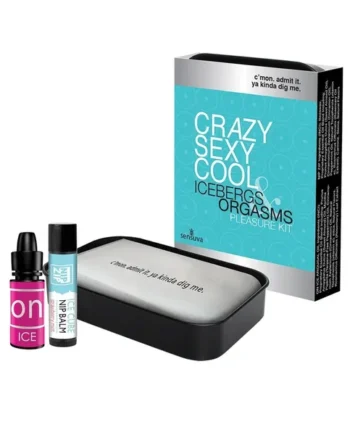 Sensuva Crazy Sexy Cool Icebergs & Orgasms Pleasure Kit