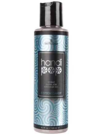 Sensuva Handipop Handjob Massage Gel – Cotton Candy – 4.2 Oz.