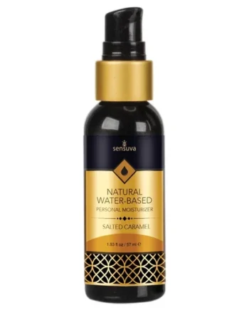 Sensuva Natural Water Based Personal Moisturizer – 1.93 oz Salted Caramel