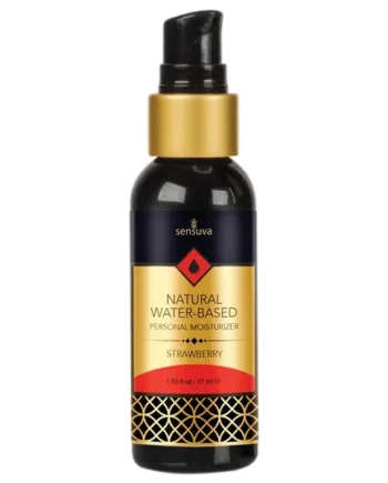 Sensuva Natural Water Based Personal Moisturizer – 1.93 oz Strawberry