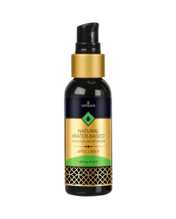 Sensuva Natural Water-Based Personal Lubricant Apple Candy 2 oz.