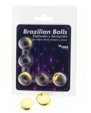 Set 5 Brazilian Balls Excitante Vibration and Shock Effect