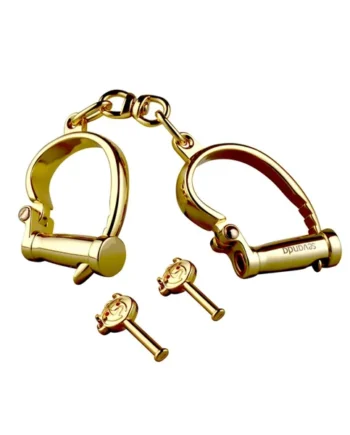 Sevanda Gold Deluxe Love-Slave Handcuffs