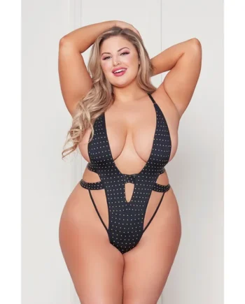 Seven til Midnight – Teddy Studded Metallic – Black/Gold – Queen