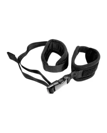 Sex And Mischief Adjustable Handcuffs Black