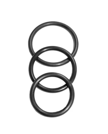 Sex and Mischief Nitrile Cock Rings 3 Pack