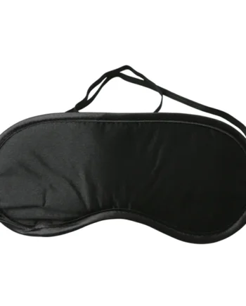 Sex and Mischief Satin Blindfold - Black