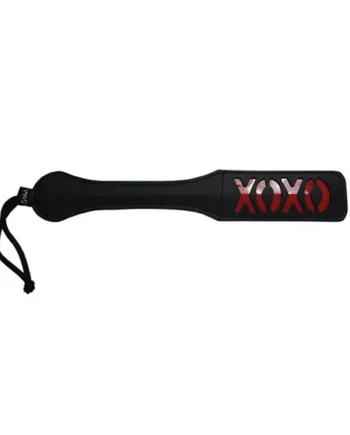 Sex and Mischief Xoxo Paddle - Black