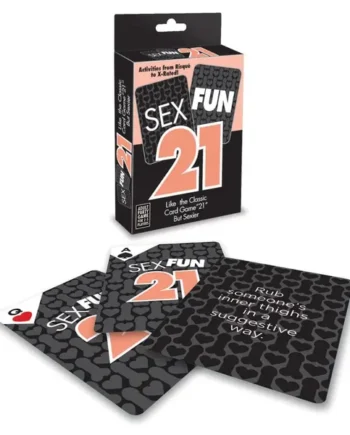 Sex Fun 21 Card Game