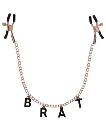 Sex & Mischief® Brat Charmed Nipple Clamps