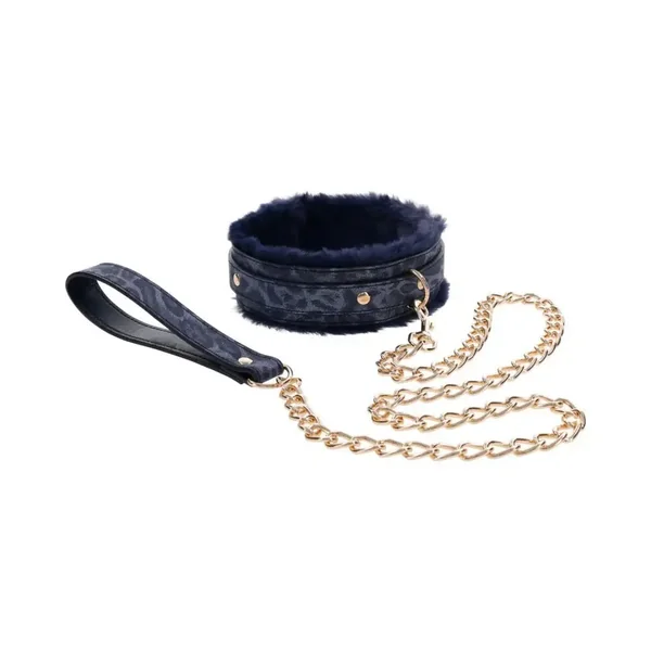 Sex & Mischief® Cougar Fur Collar & Leash