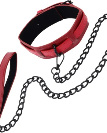 Sex & Mischief Ex's & Oh's Collar And Leash By Sportsheets