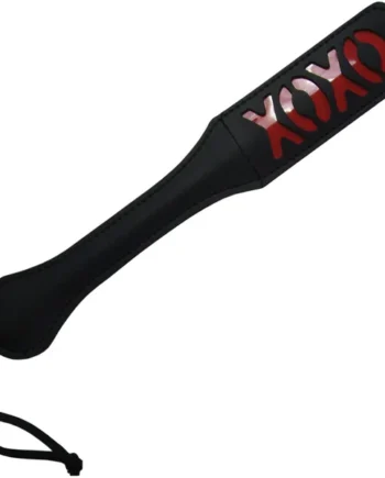 Sex & Mischief XOXO Paddle by Sportsheets - Black