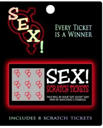 SEX! Scratch Tickets