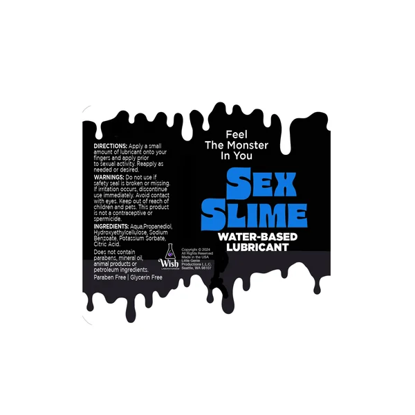SEX SLIME BLUE LUBE 4 OZ