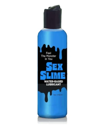 Sex Slime Creature Lube Waterbased Lubricant 4oz - Blue