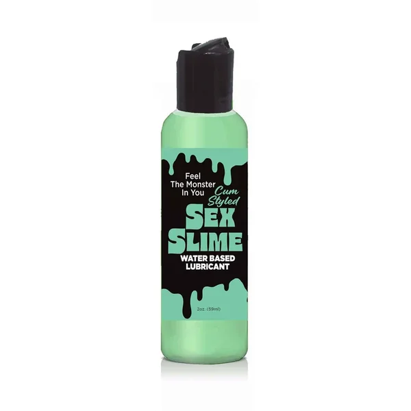 Sex Slime Cum Style Creature Lube – Green 60 ml – Green Cum Style Water Based Lubricant – 60 ml