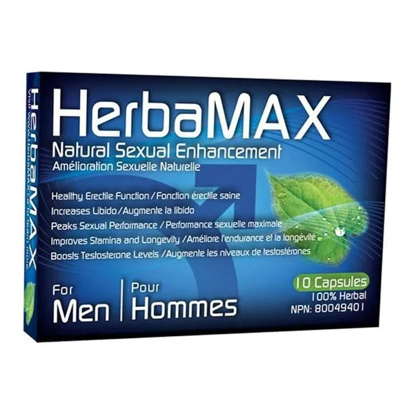Sexual Supplement - HerbaMAX - For Men
