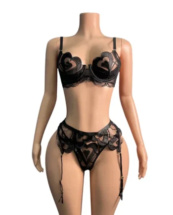 Sexy 3pc Lingerie Set #014