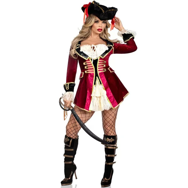 Sexy Pirate Halloween Costume #016