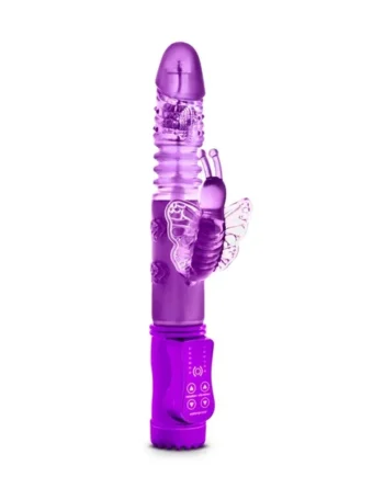 Sexy Things Butterfly Thruster Mini Rabbit Vibrator – Purple